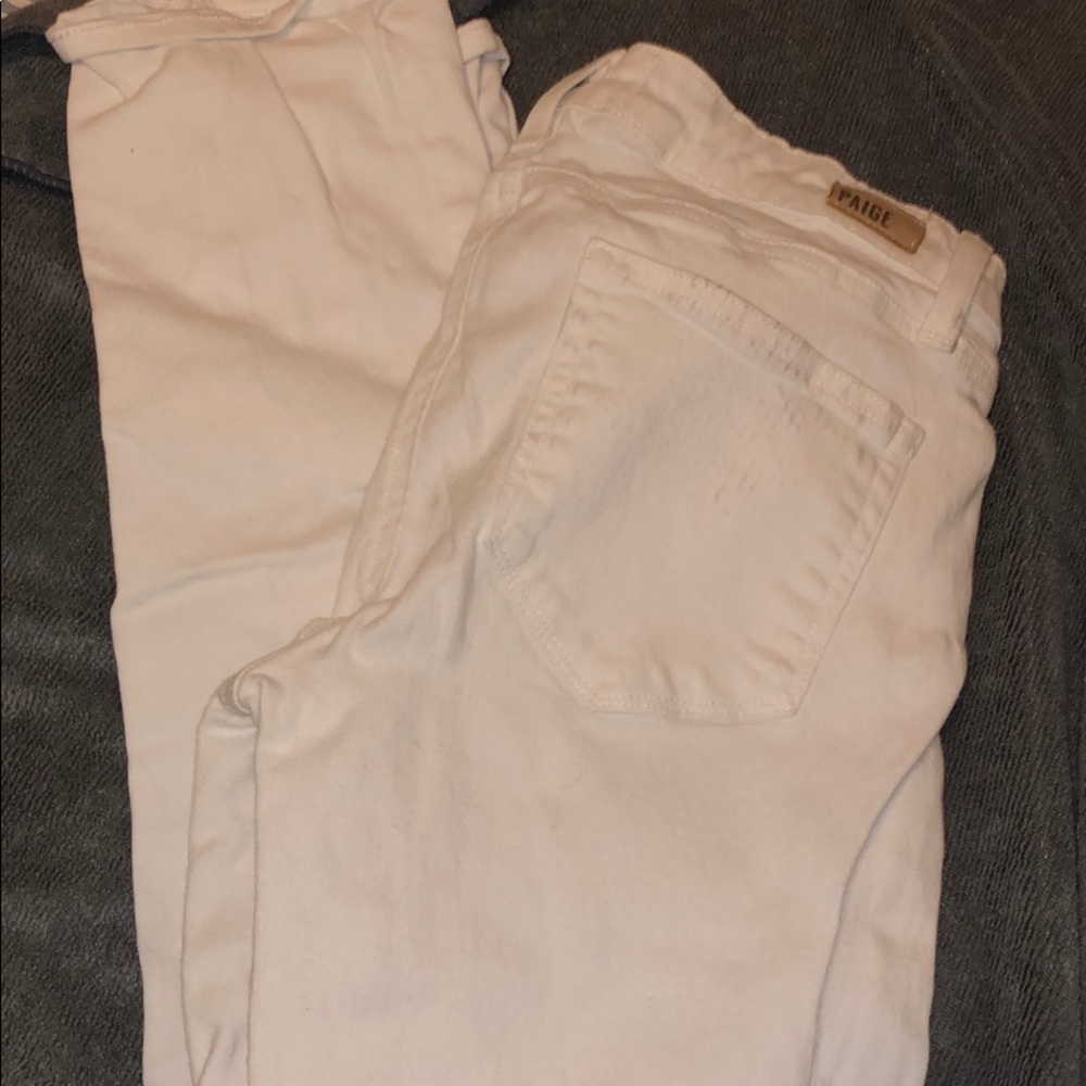 White Paige jeans